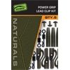 FOX Edges Naturals Power Grip Lead clip kit x 5