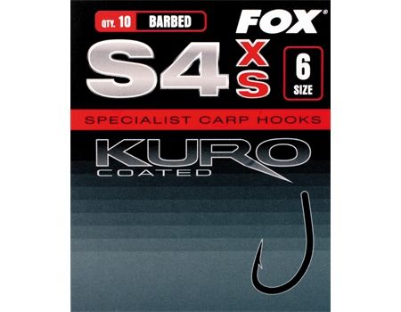 FOX S4 XS Kuro size 8 barbed