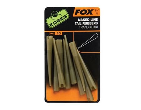 FOX Edges Naked Line Tail Rubbers x 10pc