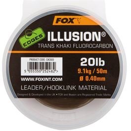 FOX Edges Illusion Flurocarbon Leader x 50m 0.50mm / 3