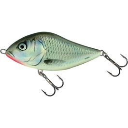 Salmo SD5S WOUNDED REAL GREY SHINER