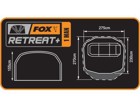 FOX Retreat+ Ripstop Ventec 1-man ext wrap