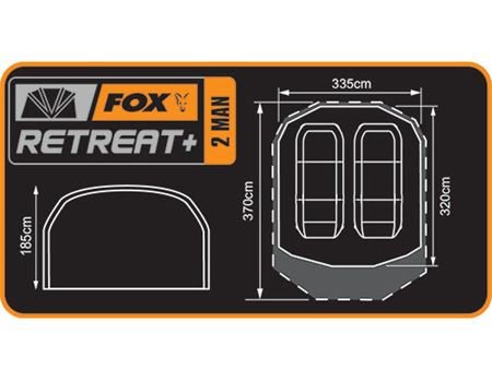 FOX Retreat+ Ripstop Ventec 2-man