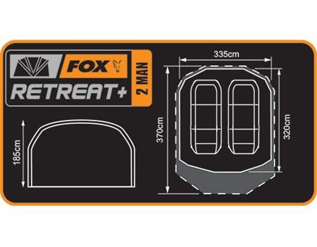 FOX Retreat+ Ripstop 2-man inc inner dome