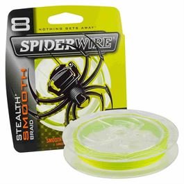 Spiderwire Stealth Smooth 0,10mm, 150m, gelb