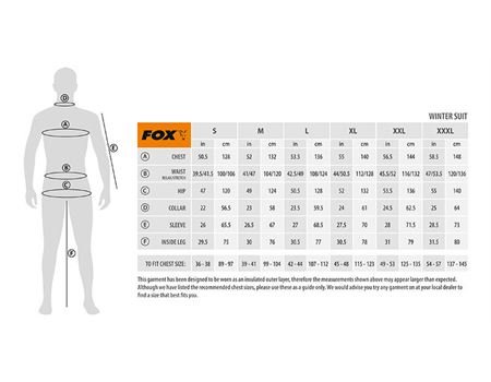 FOX Carp Winter suit - XL