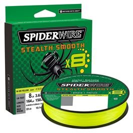 Spiderwire Stealth Smooth 0,23mm 150m, gelb