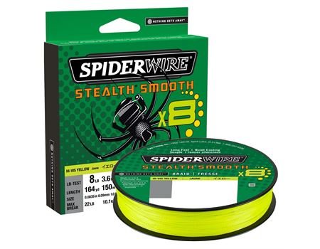 Spiderwire Stealth Smooth 0,23mm 150m, gelb