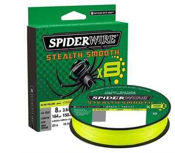 Spiderwire Stealth 0,13mm, 150m gelb