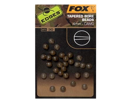 FOX Edges Camo Tapered Bore bead 4mm x 30