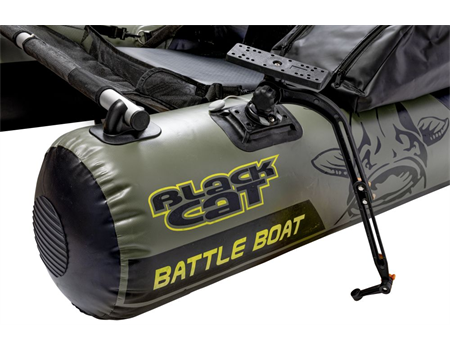 BLACK CAT Battle Belly Boat Set, inkl Motor