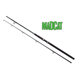 MADCAT BLACK Waller Spinnrute 2.40M 40-150G