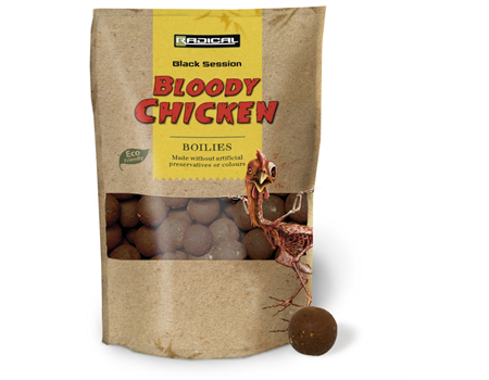 Radical Bloody Chicken Boilie red/brown16mm, 1kg