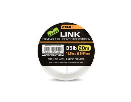 FOX Edges Link Illusion Fluorocarbon 0.53mm/25lb (20m