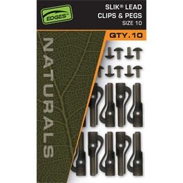 FOX Naturals Size SZ 10 Slik Lead Clip& Pegs