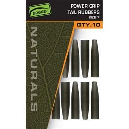 FOX Edges Naturals Power Grip tail rubbers size 7x 10
