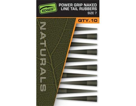FOX Edges Naturals Power Grip Naked line tail rubbers
