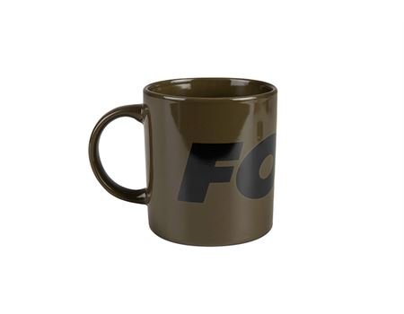 FOX Green and Black Logo Ceramic Mug